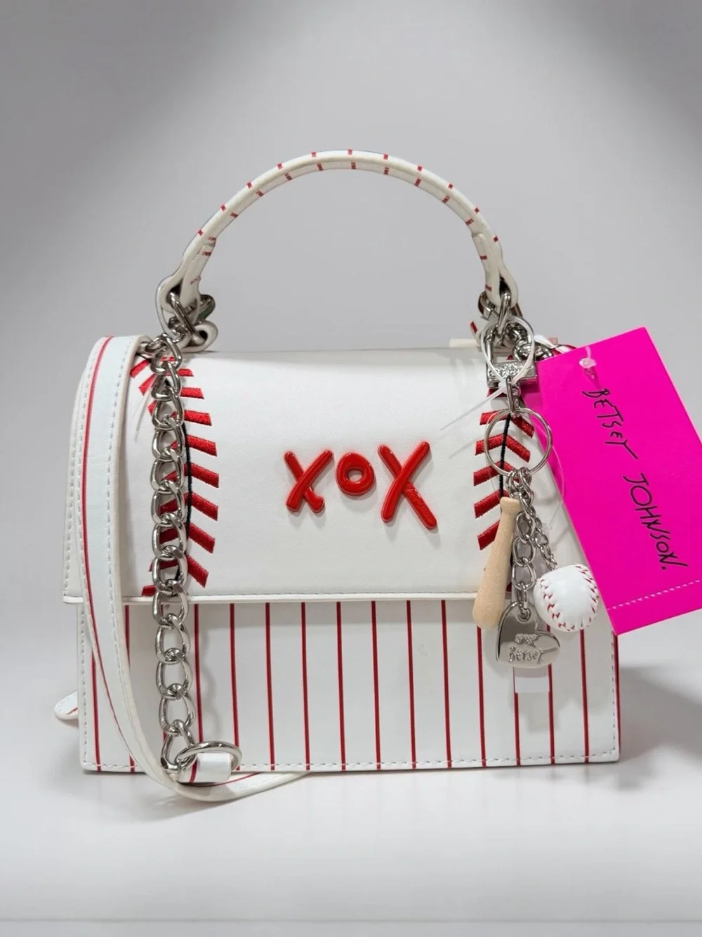 Betsey Johnson Viral Baseball Bag